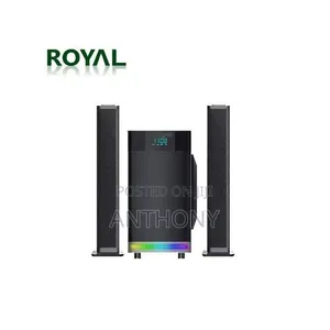 Royal R902 2.1CH Sound System 65W Deep Bass