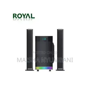 Royal R902 2.1CH Sound System 65W Deep Bass