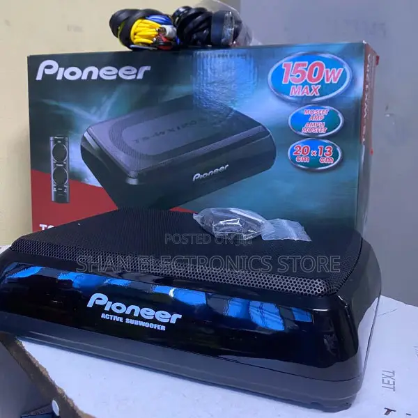 Car Amplified Subwoofer System Underseat SubWoofer TS-WX120A 150W