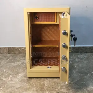 Brown Digital Fireproof Box-80Kg