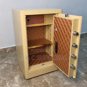 Brown Digital Fireproof Box-80Kg