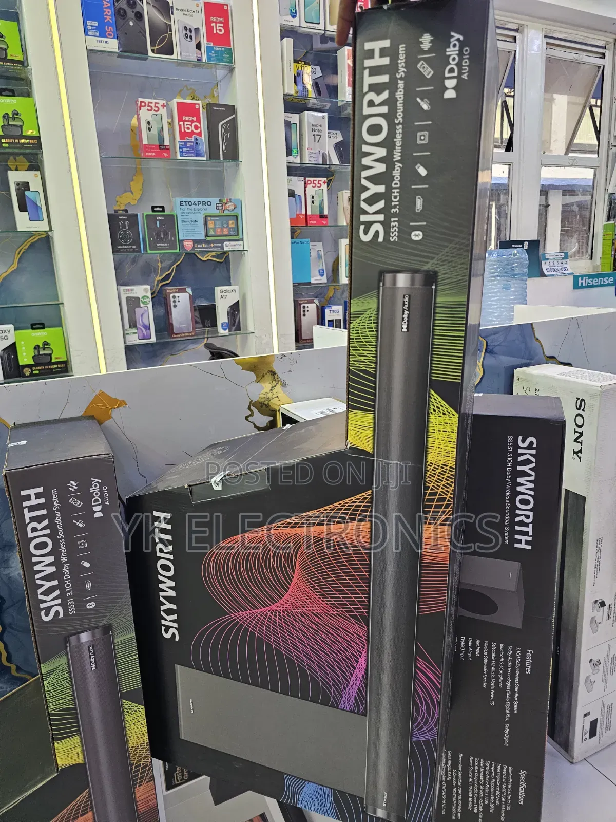 Skyworth 3.1CH Wireless Soundbar 510W – SS531