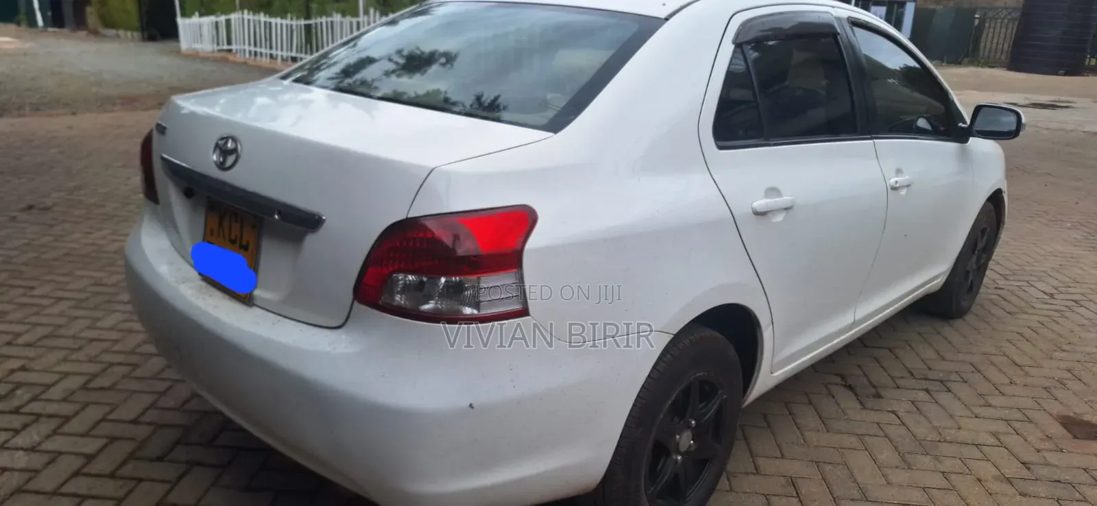 Toyota Belta 2009 White