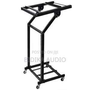 Skeleton Rack Mount Rolling Stand Kenya — Heavy-Duty Mobile Audio Rack