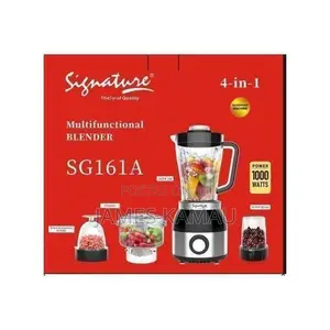 Signature Unbreakable Multifunctional 4 in 1 Blender,