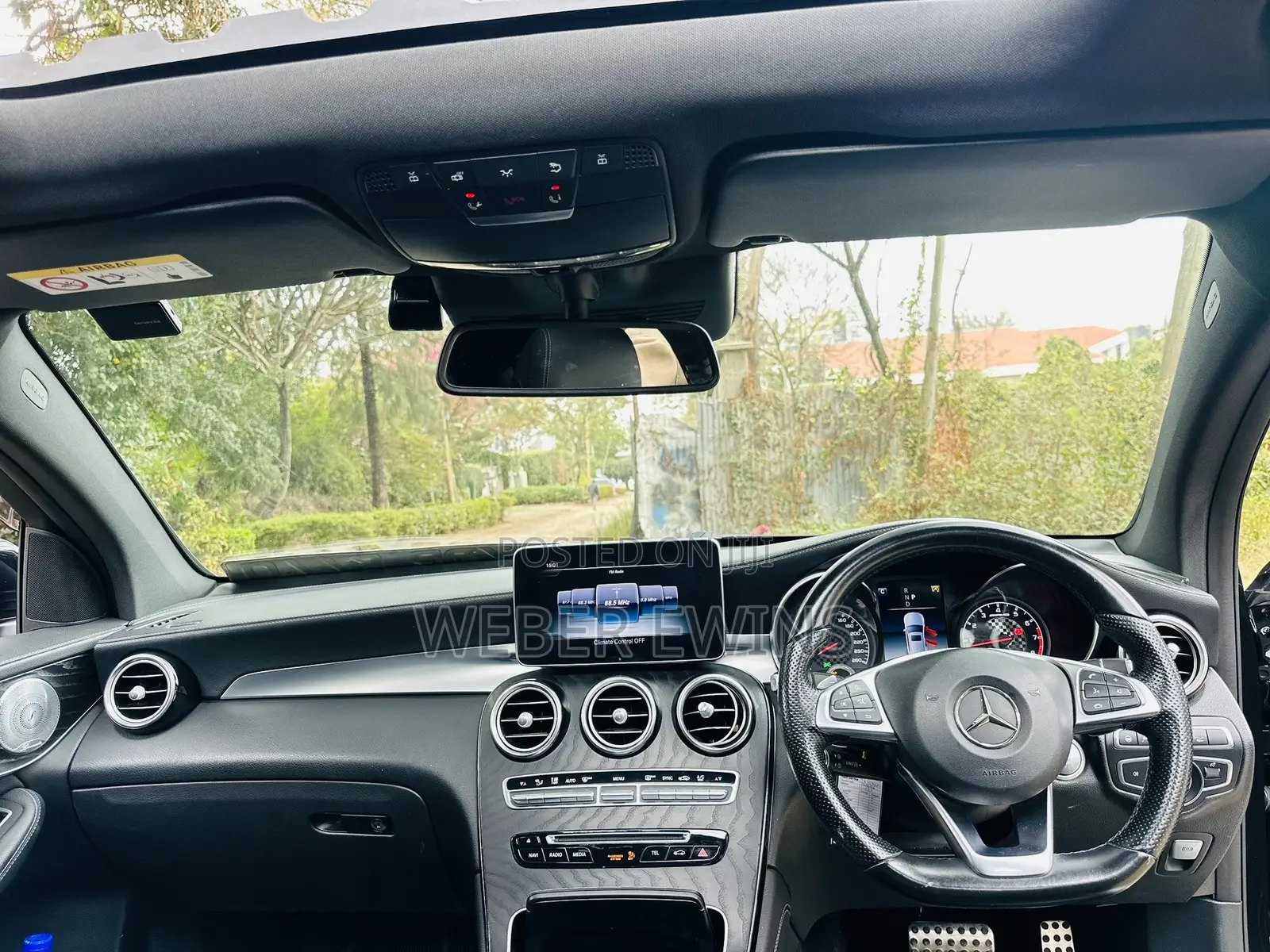 Mercedes-Benz GLC-Class 2017 Black