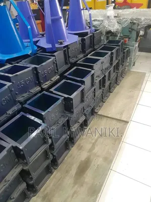 Premium 150mm Concrete Cube Test Moulds – Plastic Metallic