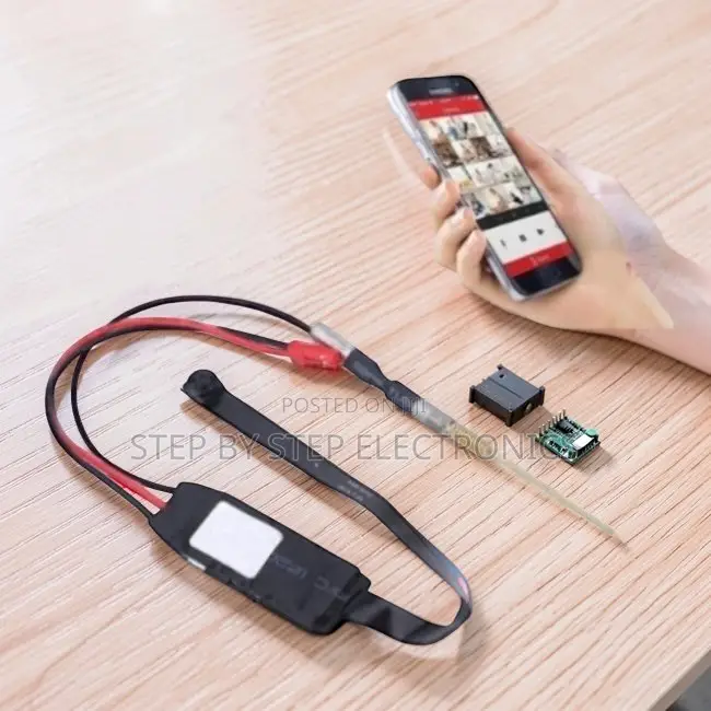 Mobile 1080P Full HD Mini Wireless Pin Hole Wi-Fi Spy Camera