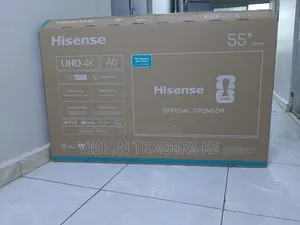 Hisense 55inches 55A6QKEN Smart UHD Frameless TV With Voice Control