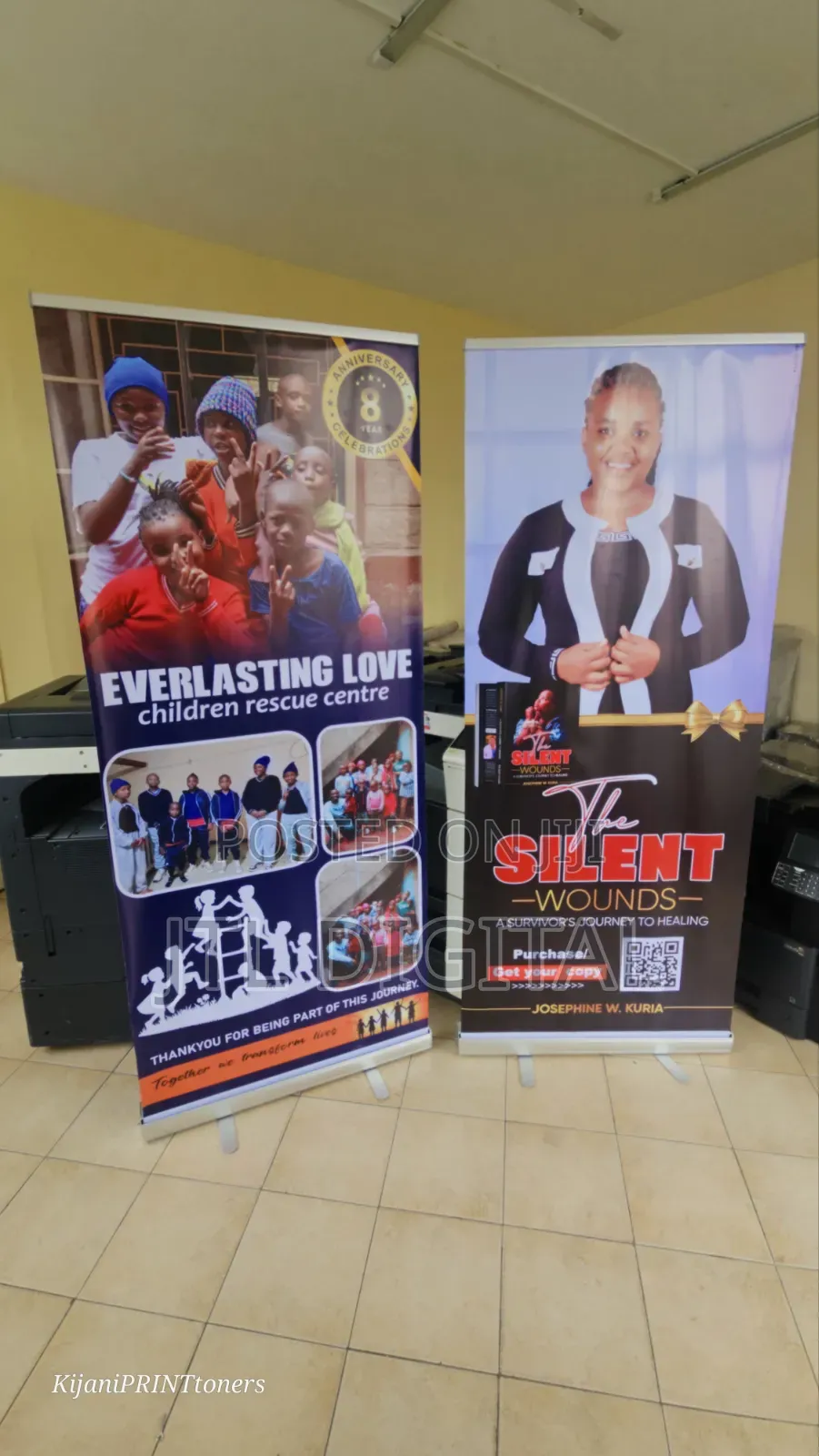 HD Quality Pullup Banner Printing