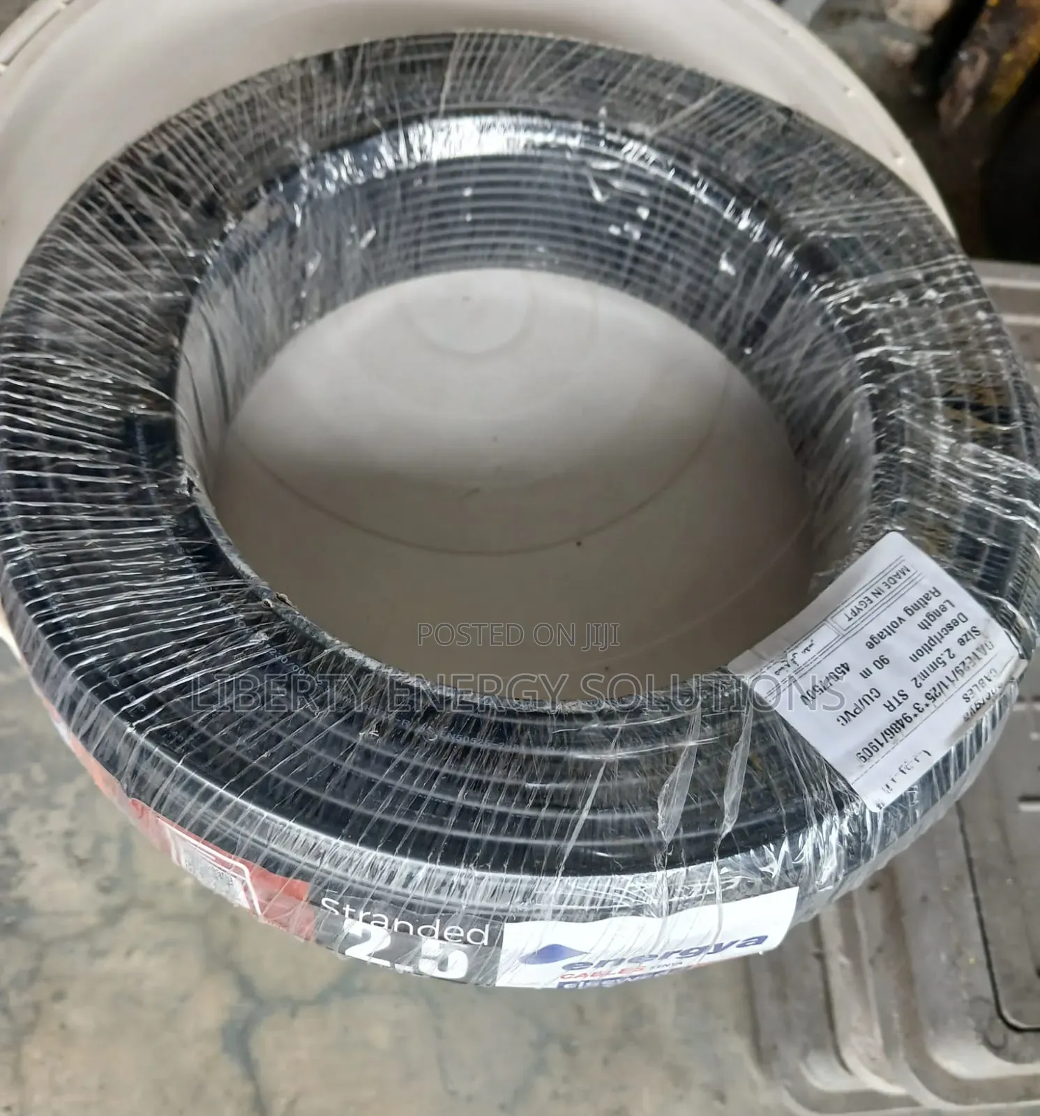 2.5mm2 Single Core, Stranded Copper Wire