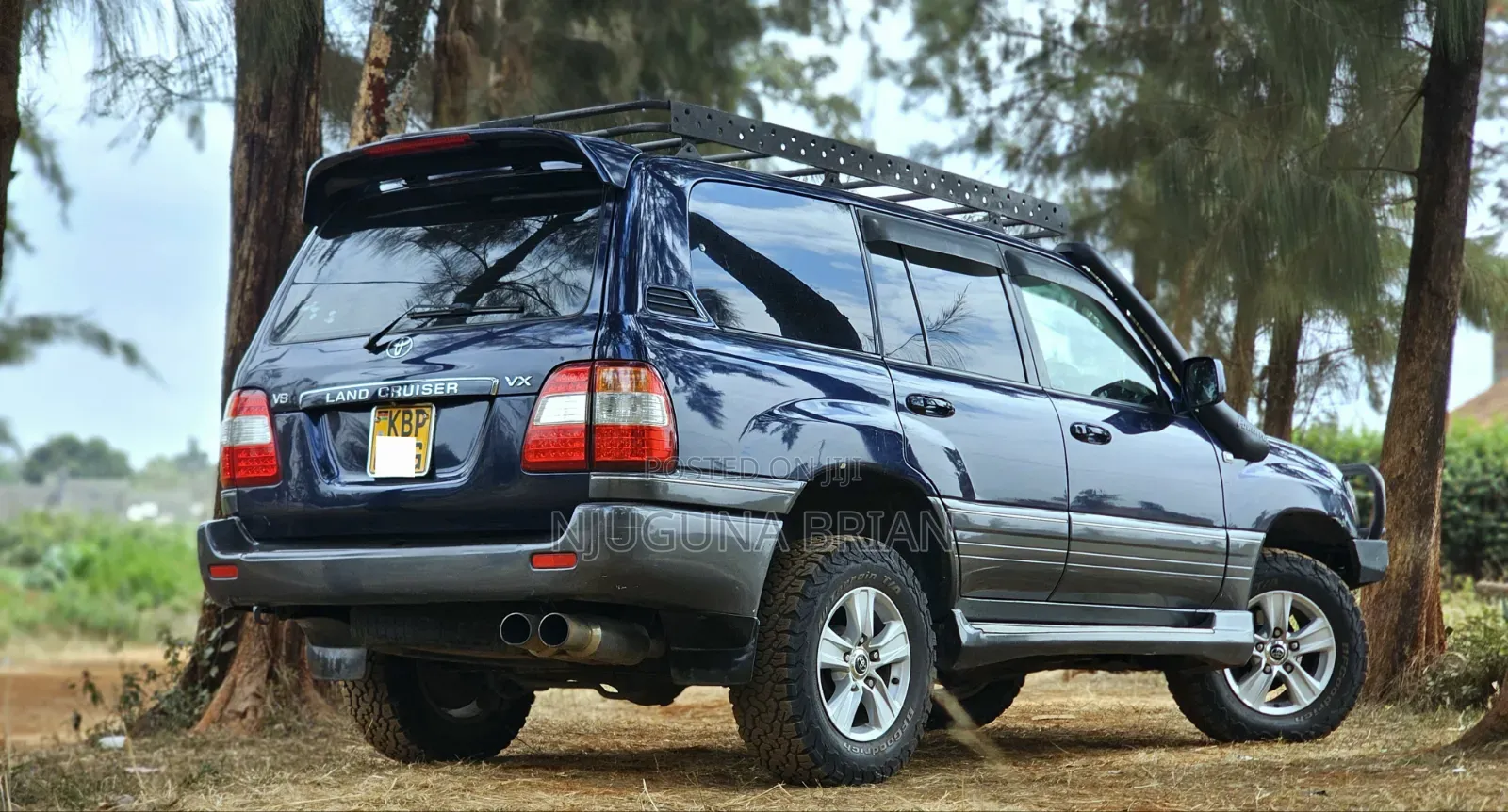 Toyota Land Cruiser 2003 Blue