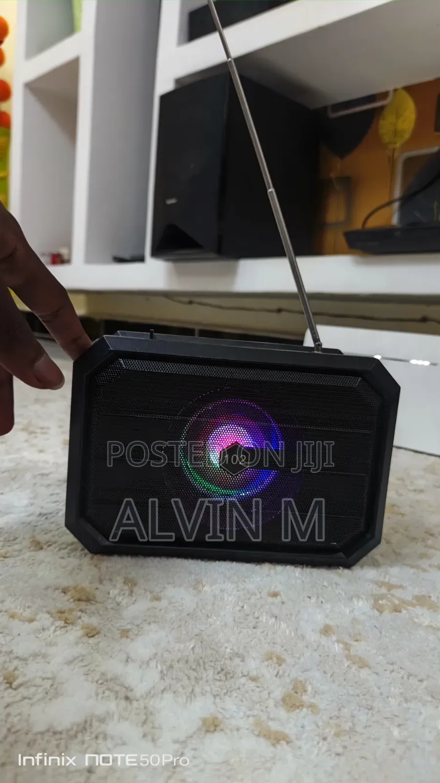 Bluetooth Speaker With /FM Radio /USB TF /Mic Support