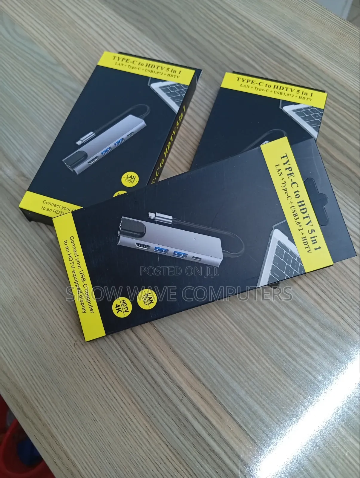 Type C to HDMI 5 Ports Adapter