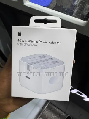 iPhone 40w Dynamic Power Adapter With 60w Max