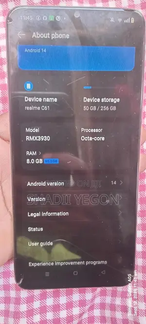 Realme C61 256 GB Black