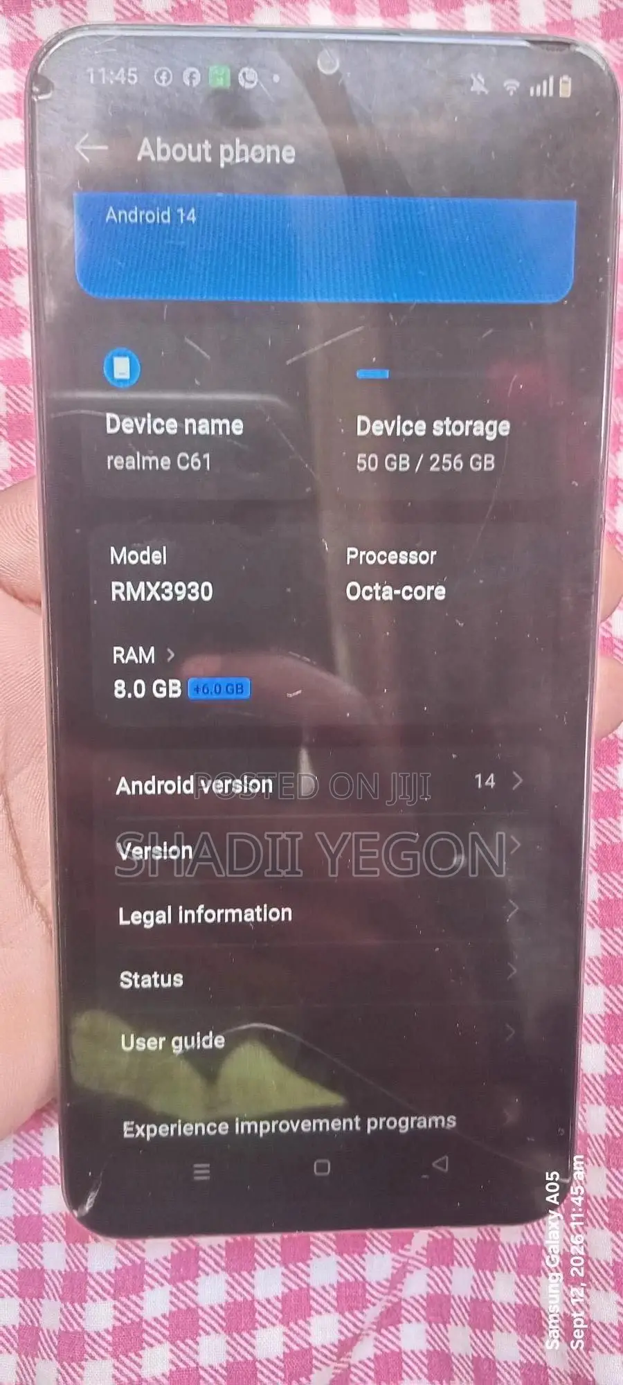 Realme C61 256 GB Black
