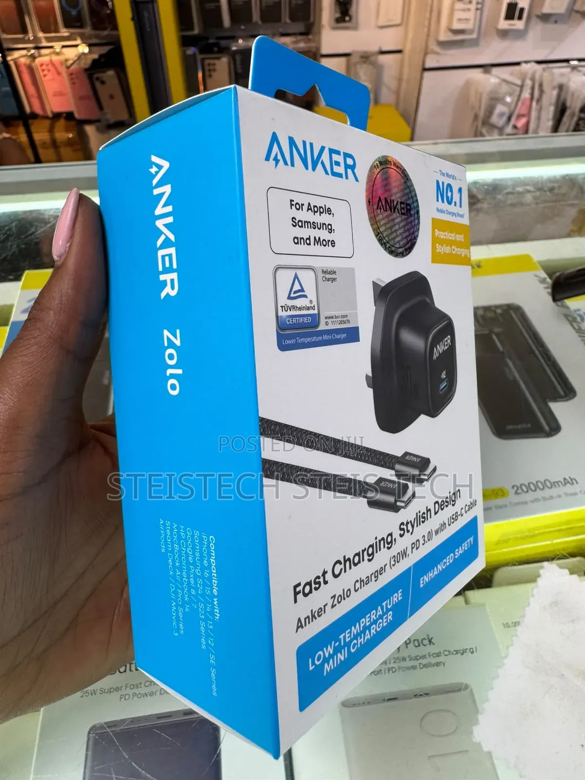 Anker Zolo Fast Charging Stylish Design C