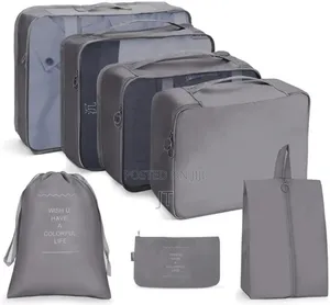 7 PCS Luggage Travel Suitcase Organizer