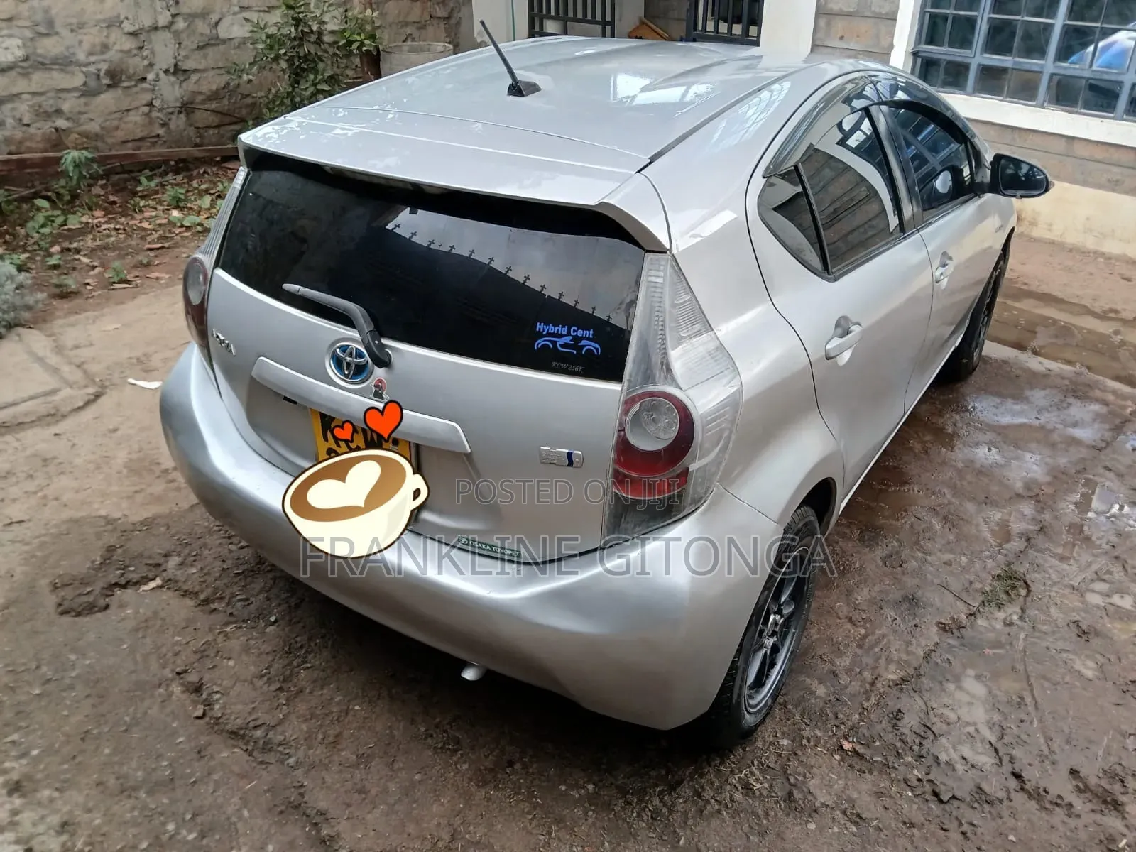 Toyota Aqua 2012 Silver