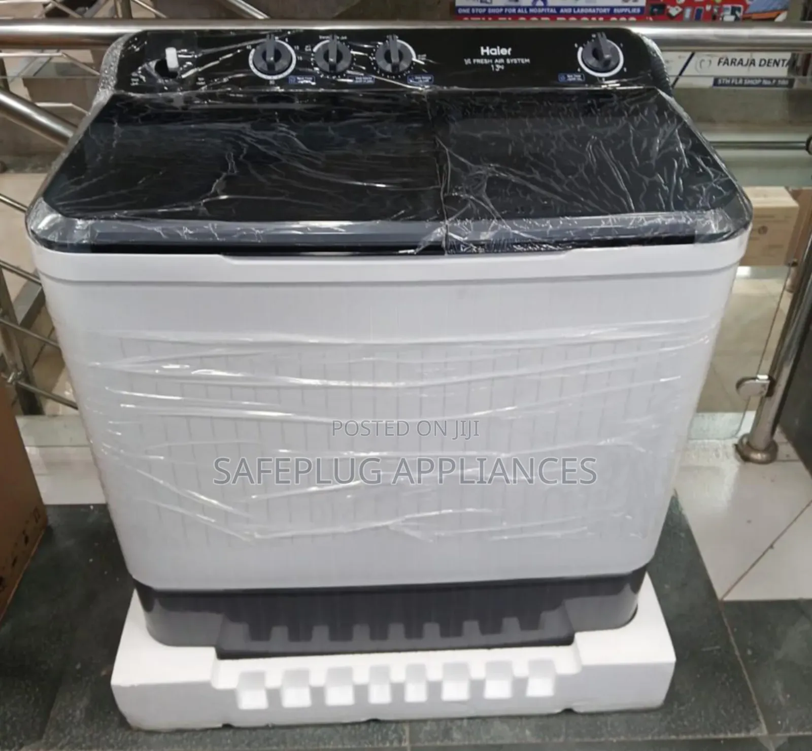 Haier 13kg Twin Tub Laundry Machine – Large Capacity