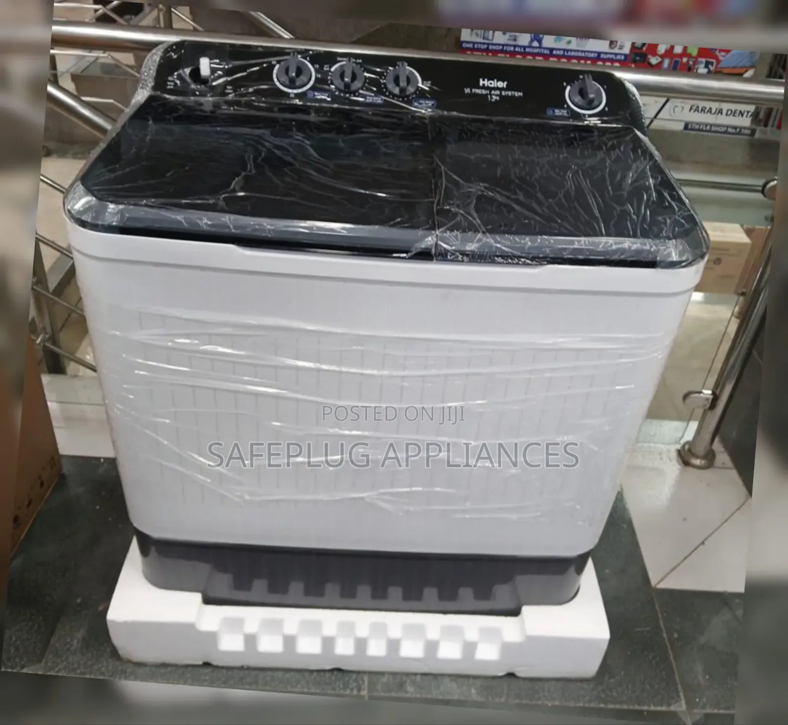 Haier 13kg Twin Tub Laundry Machine – Large Capacity