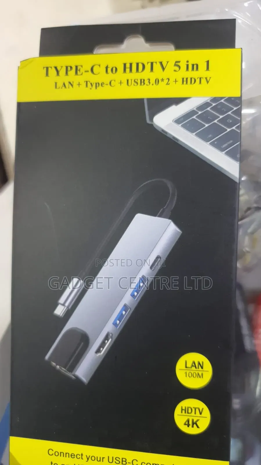 Type C to HDTV 5 in 1 Adapter