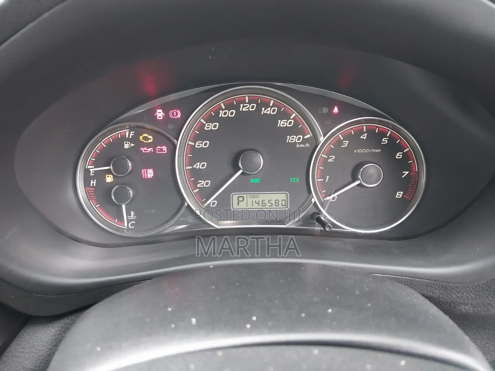 Subaru Impreza 2011 Black