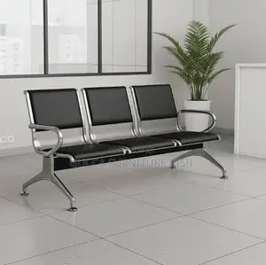 Linear 3 Way Airport Bench