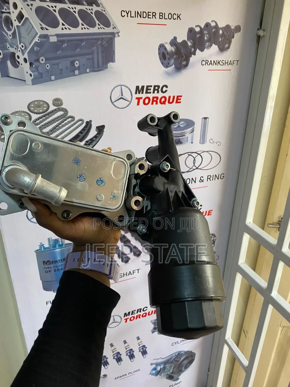  Mercedes Oil Cooler With Filter Housing