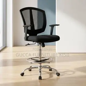 Mesh Adjustable Cashier High Chair