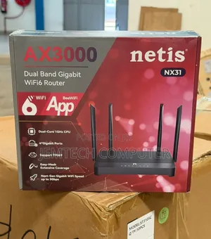NETIS NX31 AX3000 Dual-Band Gigabit Wi-Fi 6 Router