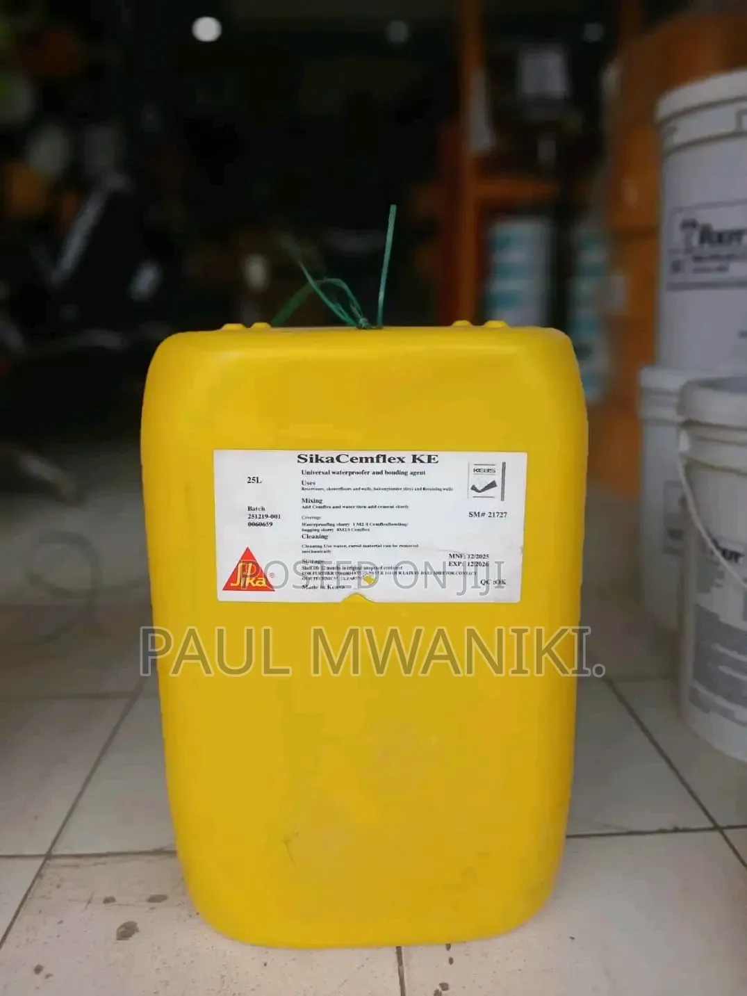 Sika Cemflex – Flexible Waterproofing Protective Coating