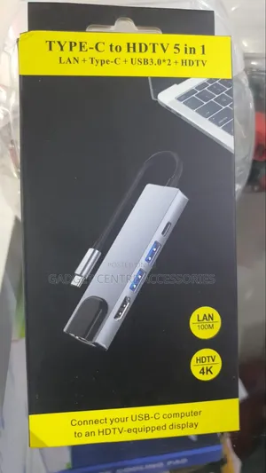 TYPE-C to HDTV 5 in 1 Adapter