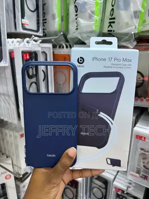 Beats Kickstand Case for the iPhone 17 Pro Max in Bedrock Blue