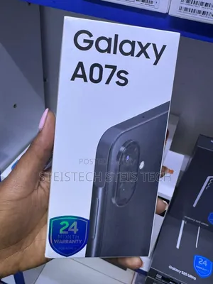 New Samsung Galaxy A07s 64 GB Black