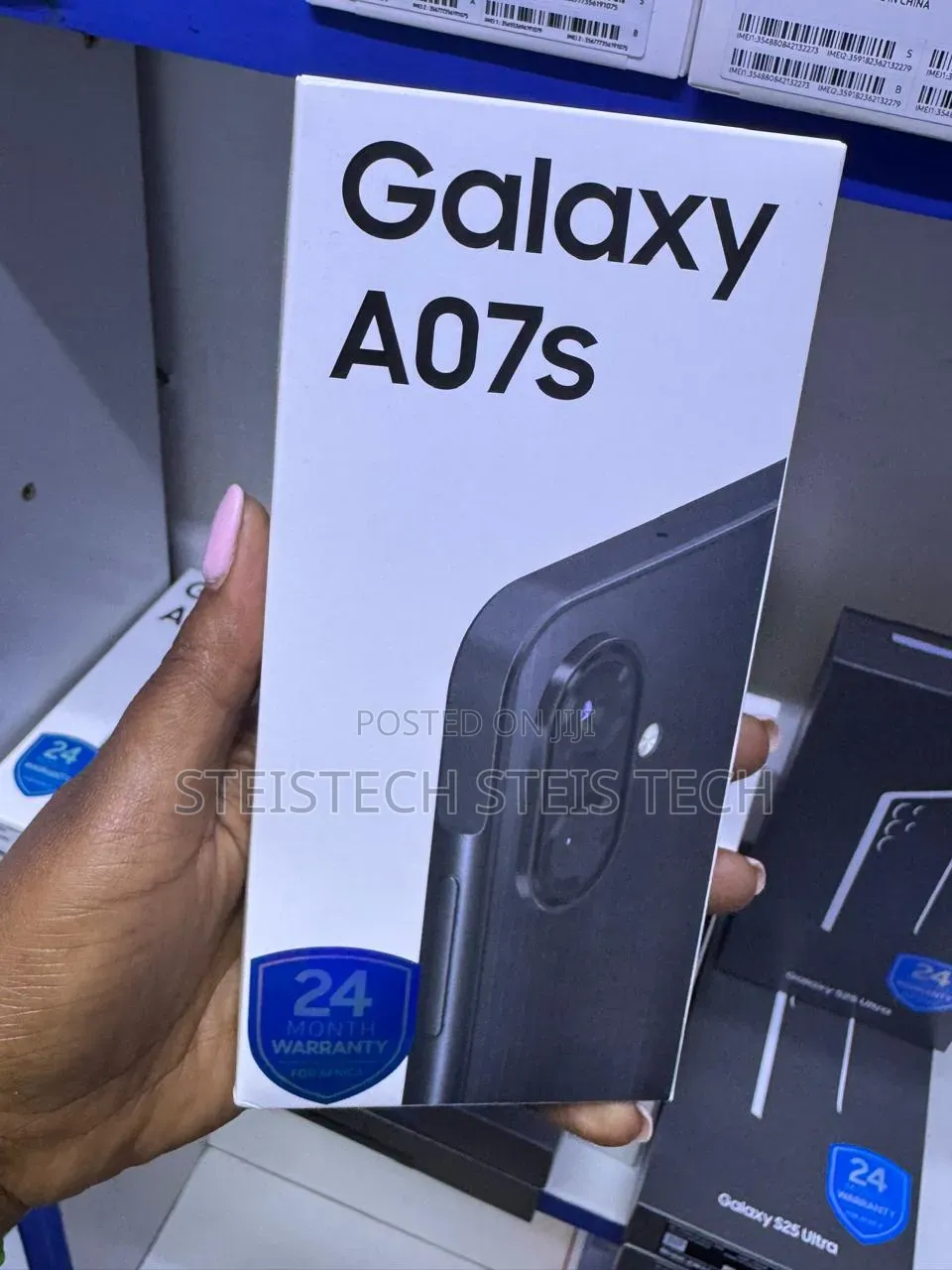 New Samsung Galaxy A07s 64 GB Black