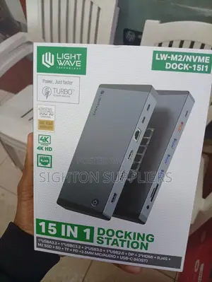 Lightwave-M2/Nvme-Dock15 IN 1