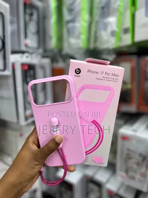 Pink Beats Case With MagSafe Camera Made for the iPhone 17 Pro Max