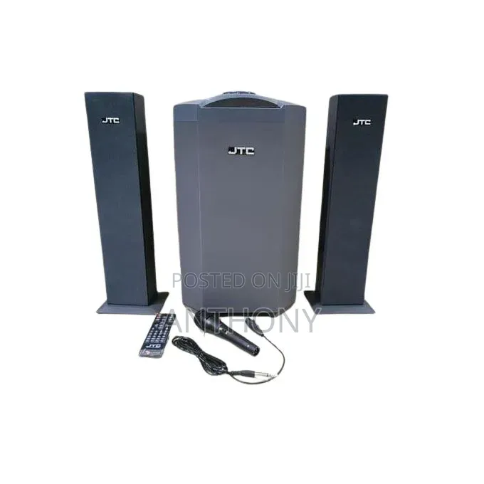 JTC J801PRO 2.1CH Subwoofer Speaker System + Mic