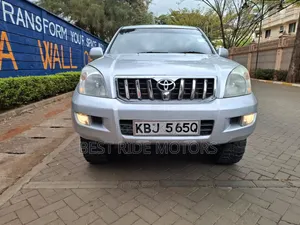 Toyota Land Cruiser Prado 3.0 D-4D 5dr 2005 Silver