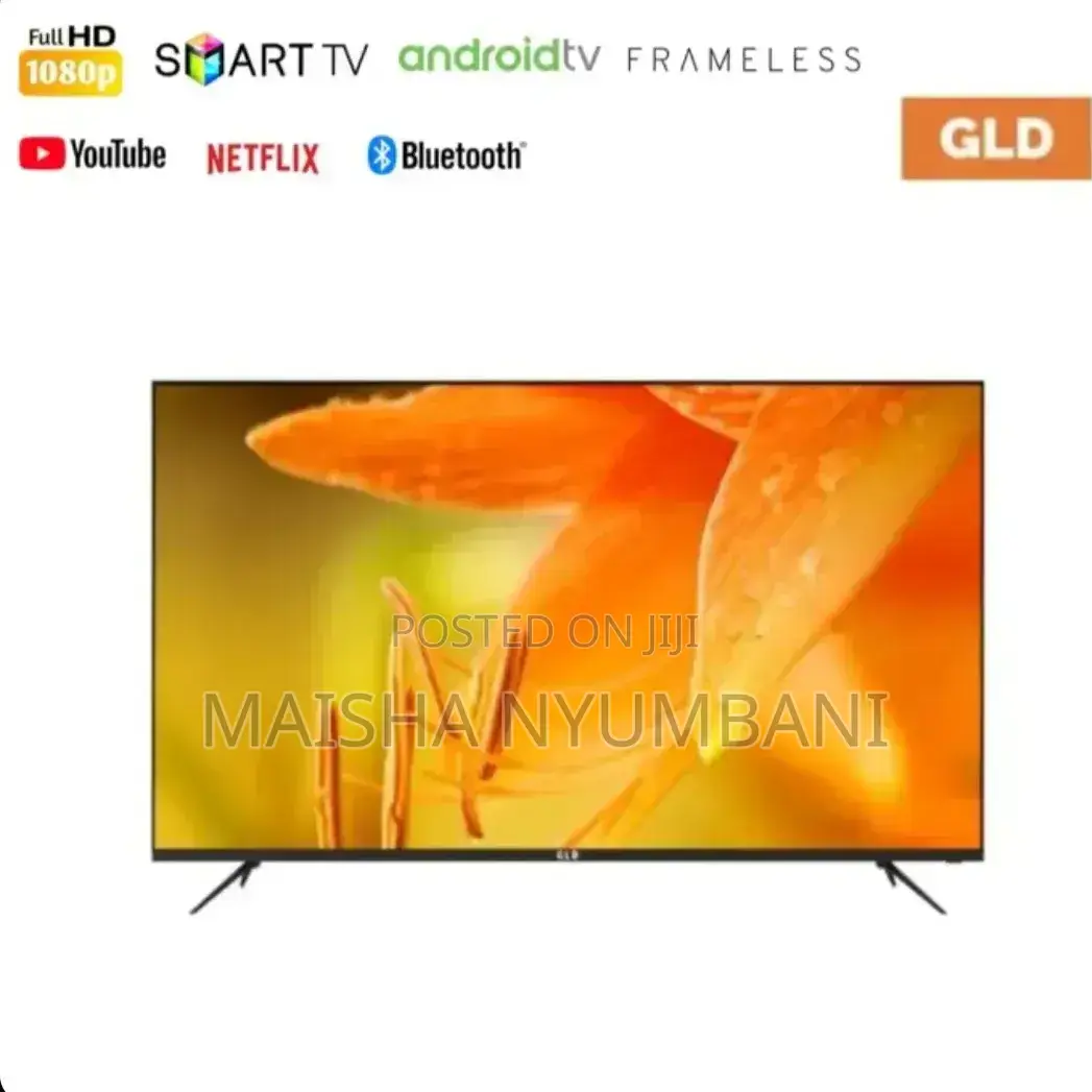 GLD 32 INCH Frameless Smart Android TV, Appstore Inbuilt Decoder