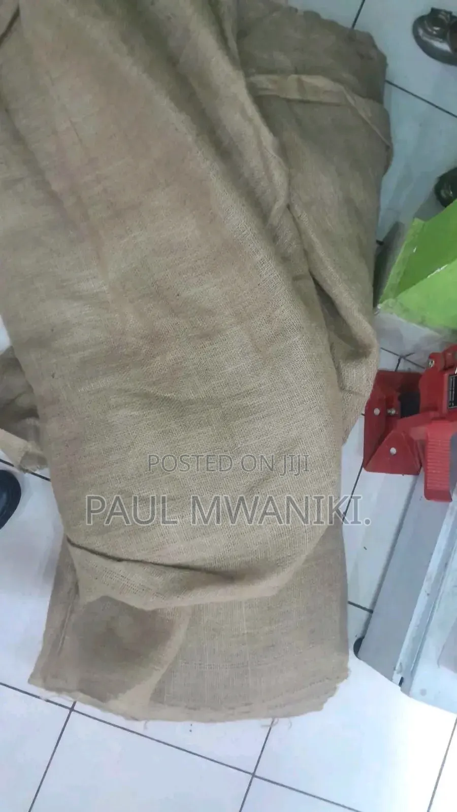 Premium Hessian Fabric / Jute Fabric – Durable Versatile