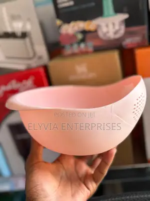 White, Rice Washing Bowl