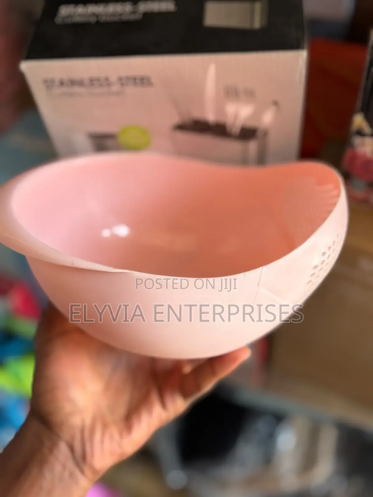 White, Rice Washing Bowl