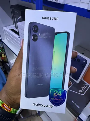 New Samsung Galaxy A06 128 GB Black