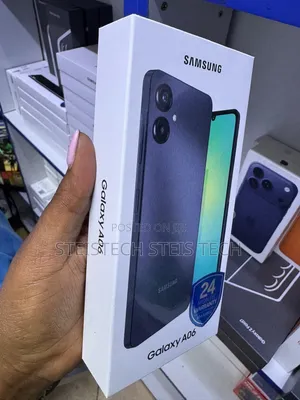 New Samsung Galaxy A06 128 GB Black