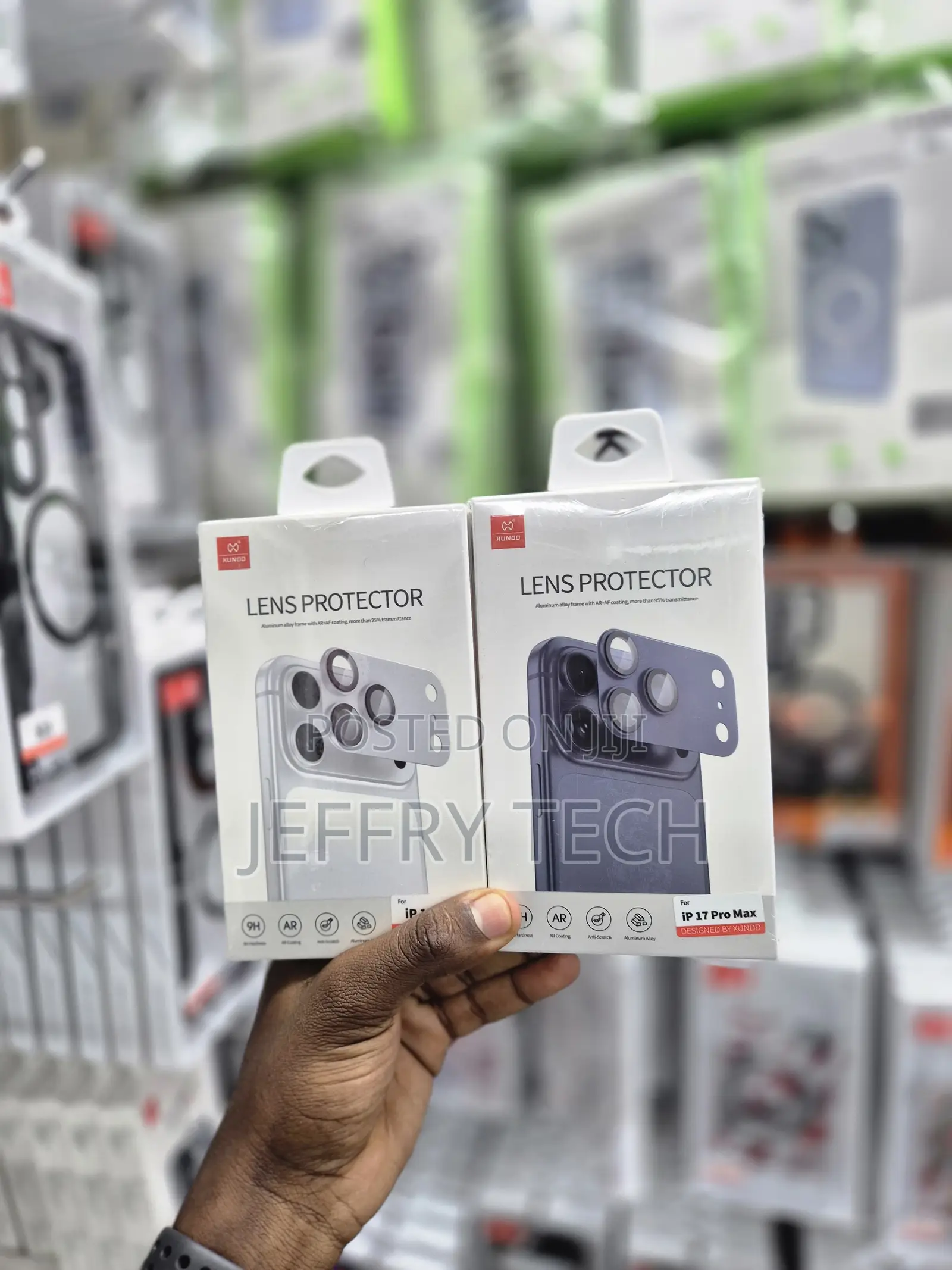 Xundd Camera Lens Protector Packaged for the iPhone 17 Pro Max