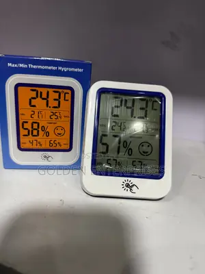 Digital LCD Thermometer Hygrometer Indoor Temperature,Humidity Monitor