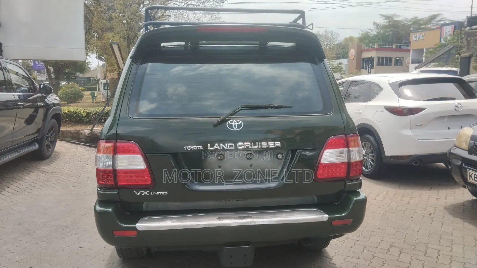 Toyota Land Cruiser 1998 Green
